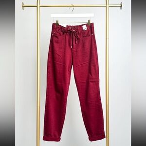 Judy Blue High Waist Pull On Double Cuff Jogger